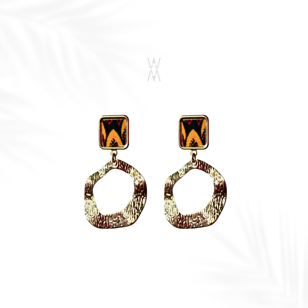 Miriya | Boucles d'oreilles en wax