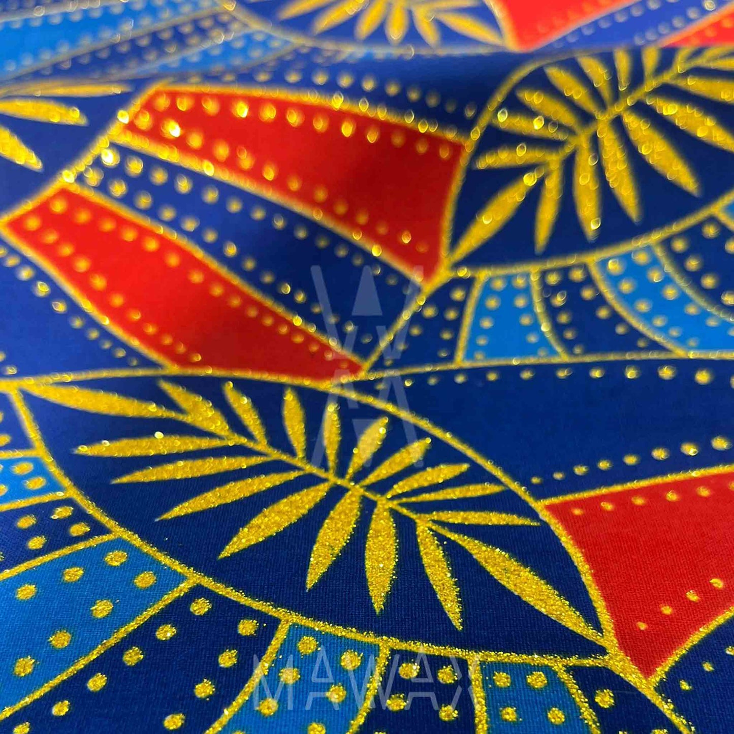 Kinshasa | Tissus wax pailleté Super Nice