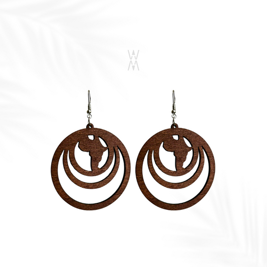 Nina | Gift of wooden earrings
