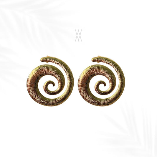 Okoye | Gold stainless steel earrings