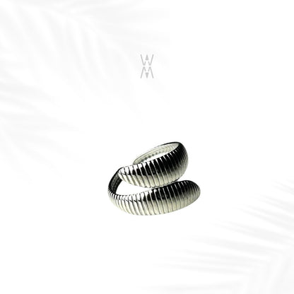 Dalla | Silver stainless steel ring