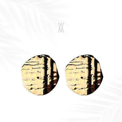 Sym | Gold stainless steel earrings