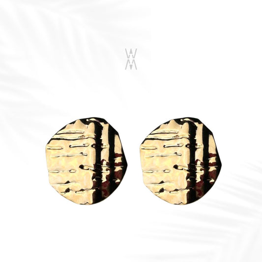 Sym | Gold stainless steel earrings