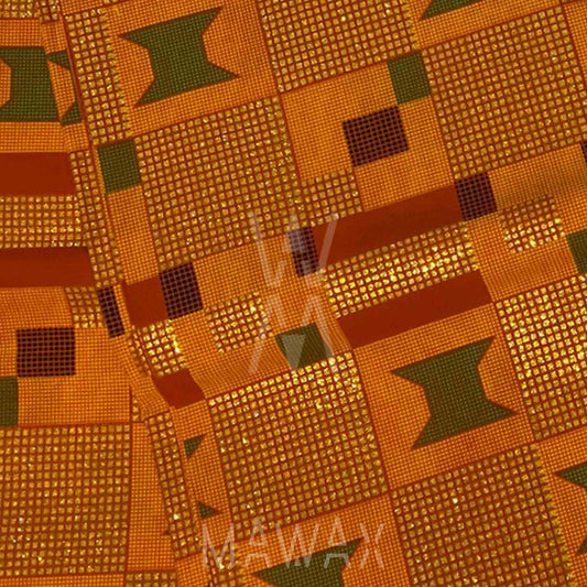Accra | Super Nice glittery wax fabrics
