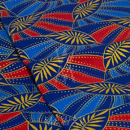 Kinshasa | Super Nice glittery wax fabrics