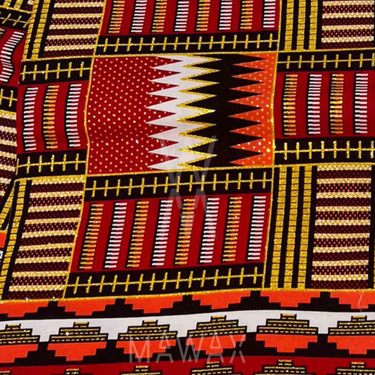 Luanda | Super Nice glittery wax fabrics