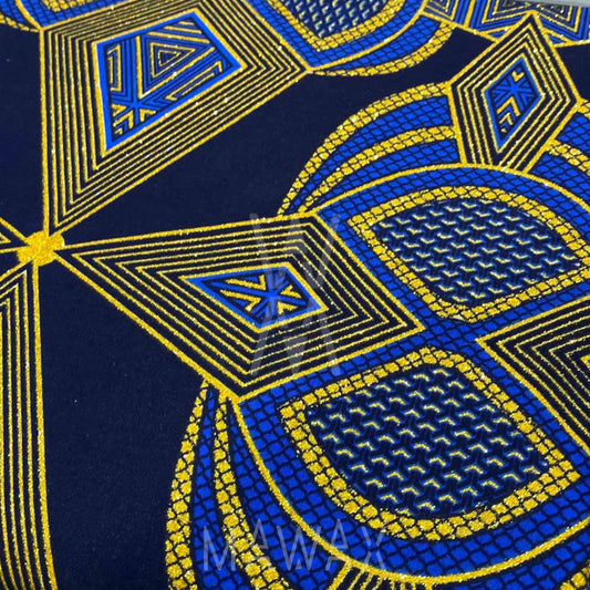 Malabo | Super Nice glittery wax fabrics